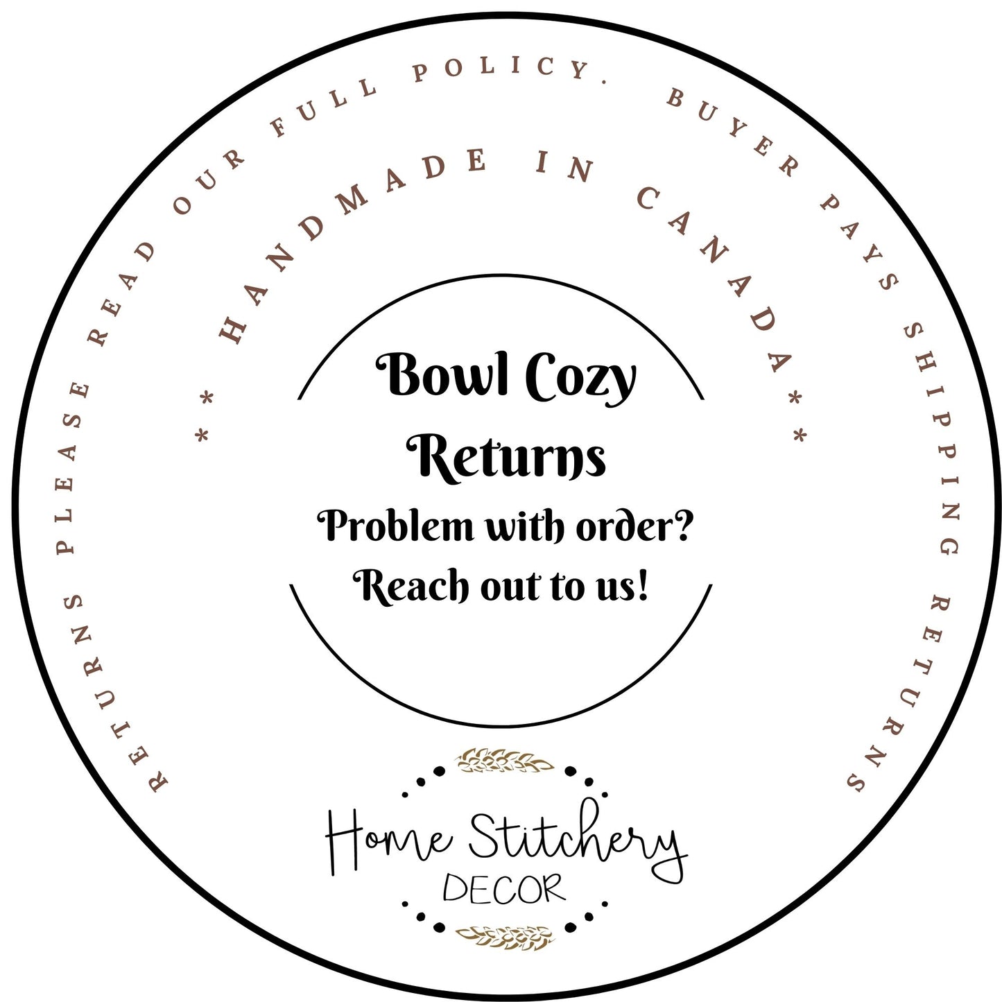 Soup Bowl Cozy Black and Blue Reversible Microwave Soup Bowl Hug