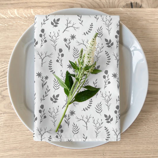 Beige Tea Towel. Farmhouse Style Kitchen Decor Handcrafted in Canada b –  Home Stitchery Decor